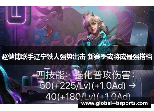 赵健博联手辽宁铁人强势出击 新赛季或将成最强搭档 赵健博联手辽宁铁人强势出击 新赛季或将成最强搭档